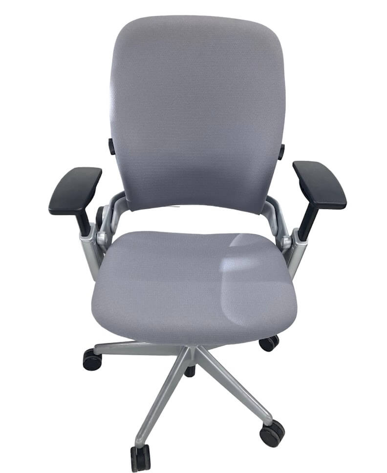 Steelcase Leap V2 Office Chair Silver Frame
